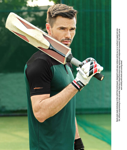 TechnoSport Polo Neck Half Sleeve Dry Fit T Shirt for Men OR-13 - Green