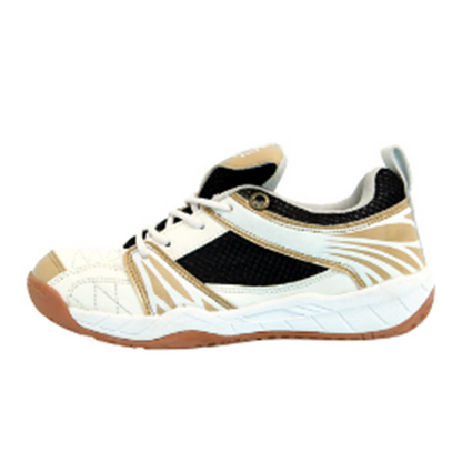 RXN OFF Net Badminton Shoes - White/Black