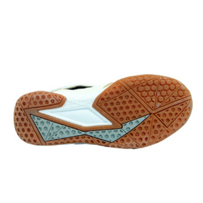 RXN OFF Net Badminton Shoes - White/Black