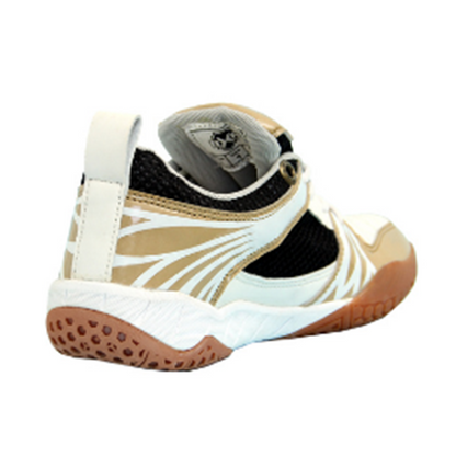RXN OFF Net Badminton Shoes - White/Black