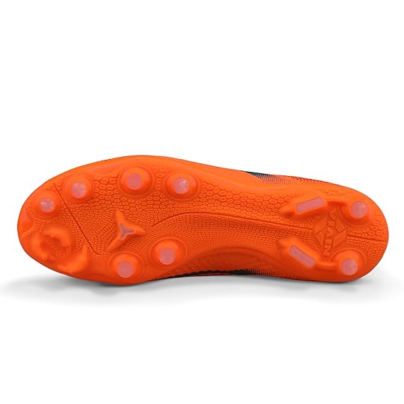 Nivia Dagger Football Shoes for Men (Orange)