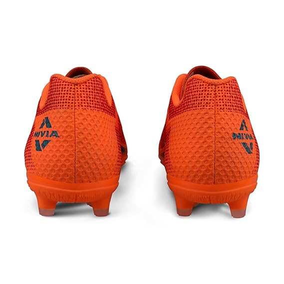 Nivia Dagger Football Shoes for Men (Orange)
