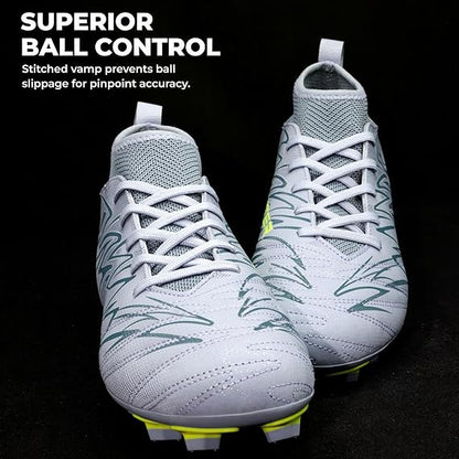 Nivia Pro Encounter 11 Football Shoes for Men (Grey)