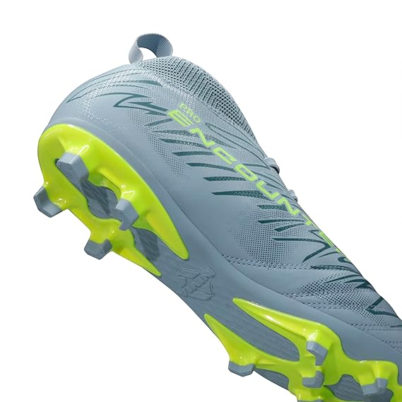 Nivia Pro Encounter 11 Football Shoes for Men (Grey)