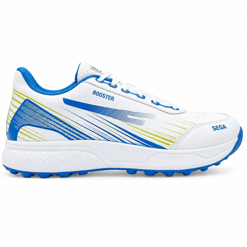 Sega Booster Cricket Shoes - White