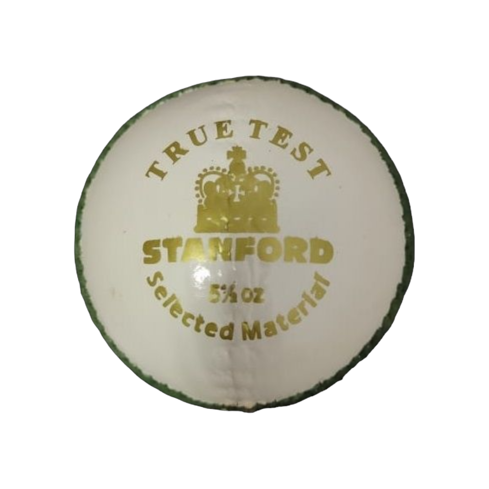 SF True Test White Leather Cricket Ball