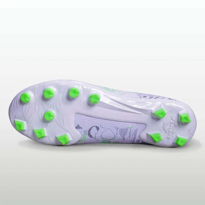 NIVIA Safari Football Shoes for Men (White)