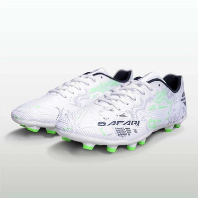 NIVIA Safari Football Shoes for Men (White)