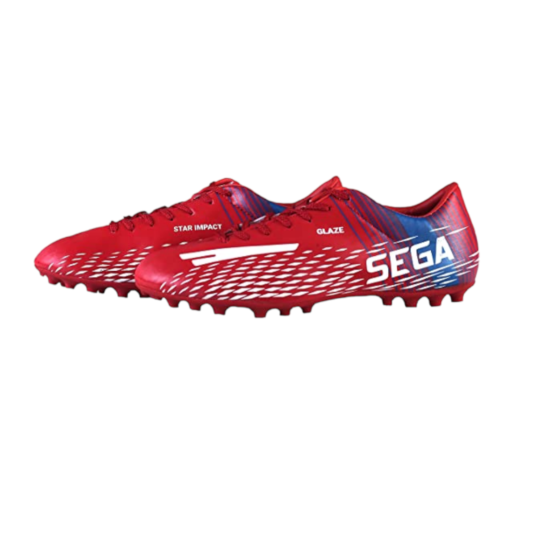 Sega Glaze Football Shoes (Red)