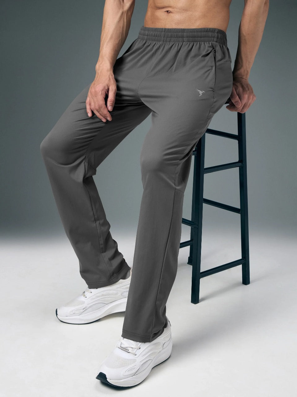 TechnoSport Men's Ragular-Fit Solid Track OR-229 - Smokey Olive