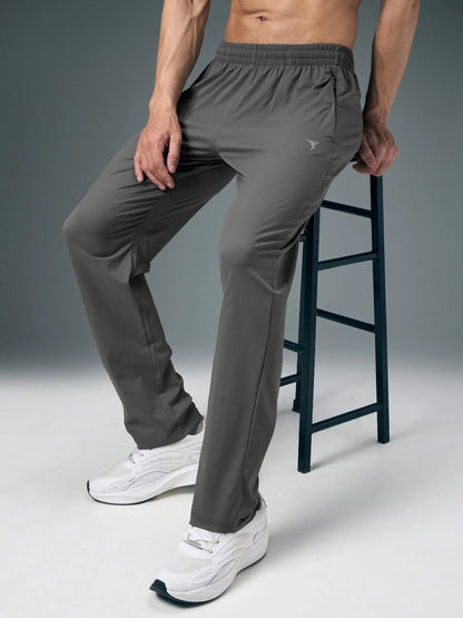 TechnoSport Men's Ragular-Fit Solid Track OR-229 - Smokey Olive