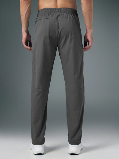 TechnoSport Men's Ragular-Fit Solid Track OR-229 (Smokey Olive)