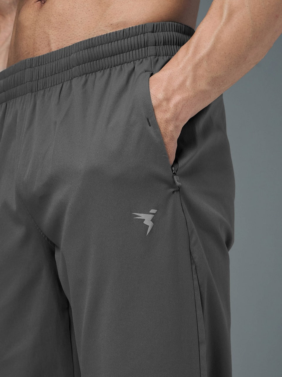 TechnoSport Men's Ragular-Fit Solid Track OR-229 - Smokey Olive