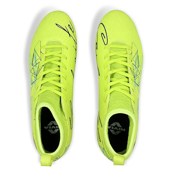 Nivia Pro Carbonite 7.0 Football Shoes for Men (Sunny Lime)