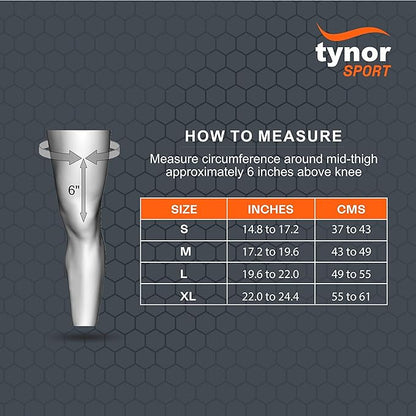 TYNOR Knee Cap Air Pro - Black Orange