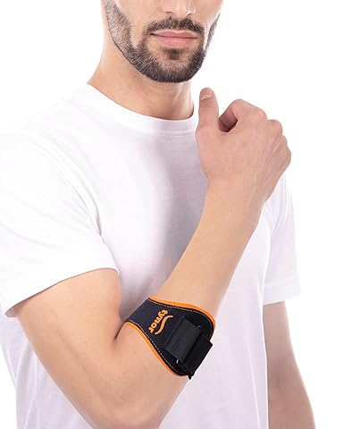 TYNOR Tennis Golfer'S Elbow Support - Orange