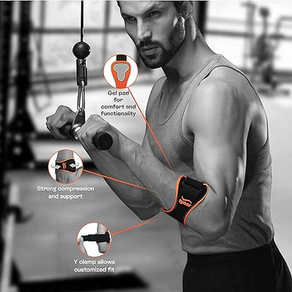 TYNOR Tennis Golfer'S Elbow Support - Orange
