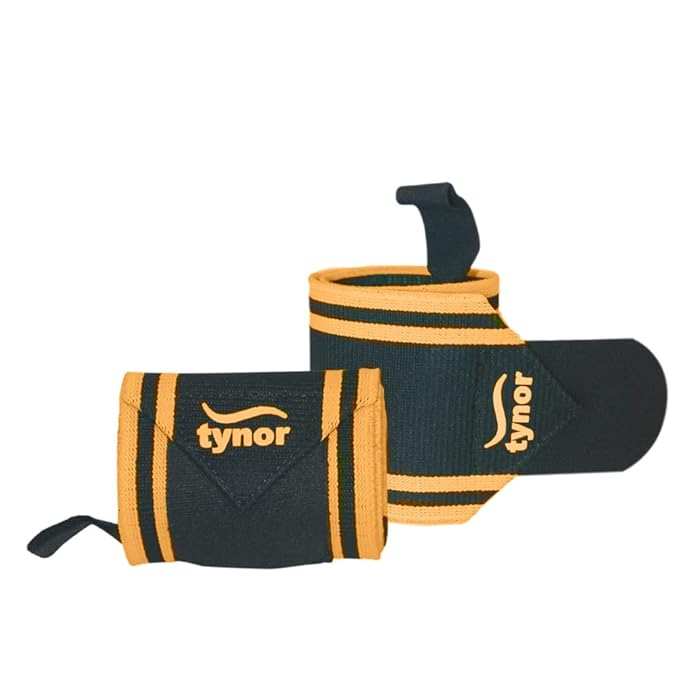 Tynor Wrist Wrap With Thumb Loop - Orange