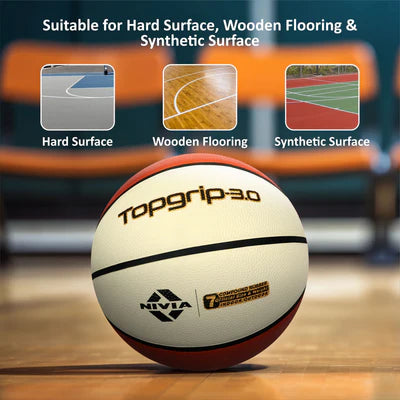 Nivia Top Grip 3.0 Basketball Size - 7