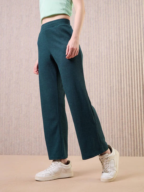 Technosport Women Relaxed Fit Trackpants WR-133 (Trekking Green)