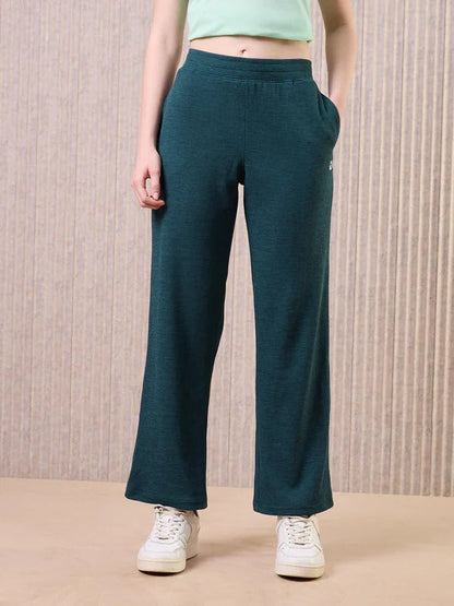 Technosport Women Relaxed Fit Trackpants WR-133 - Trekking Green