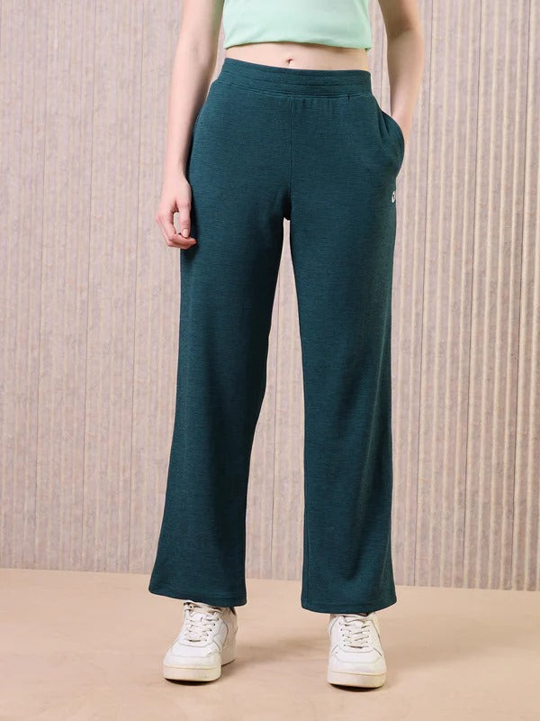 Technosport Women Relaxed Fit Trackpants WR-133 (Trekking Green)