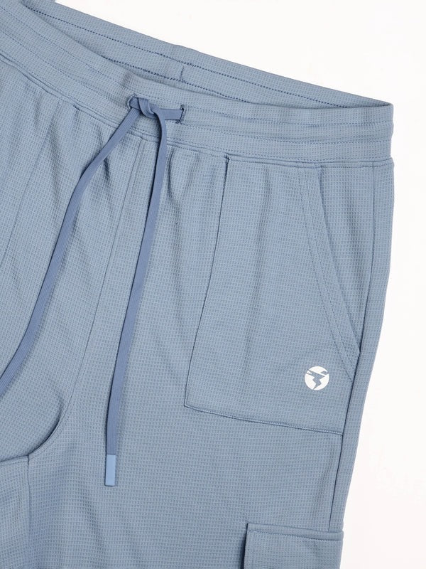 Women Solid Straight Fit Cargo Trackpants W-152 (Troposphere)