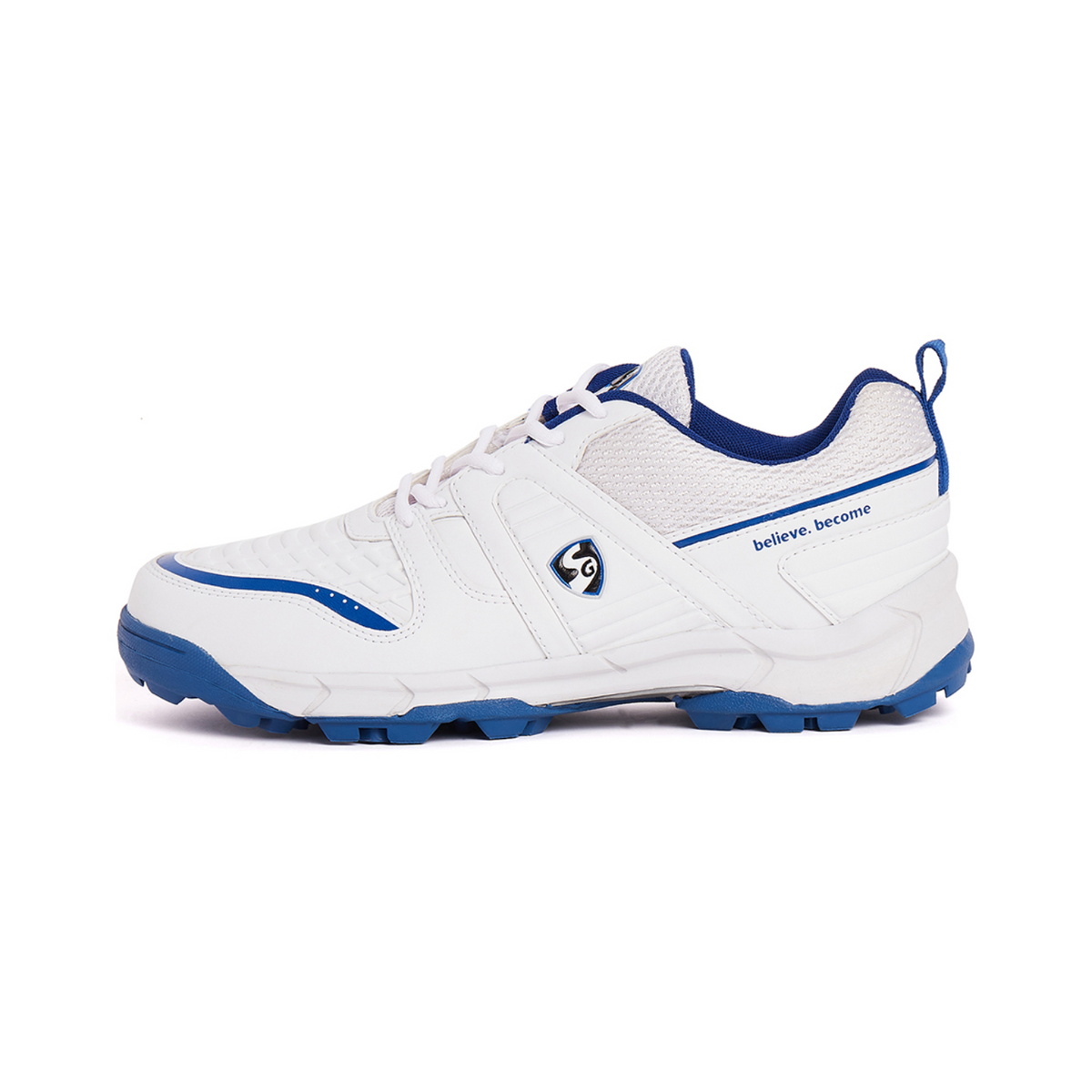 SG Steadler 6.0 Cricket Shoes White/Royal Blue