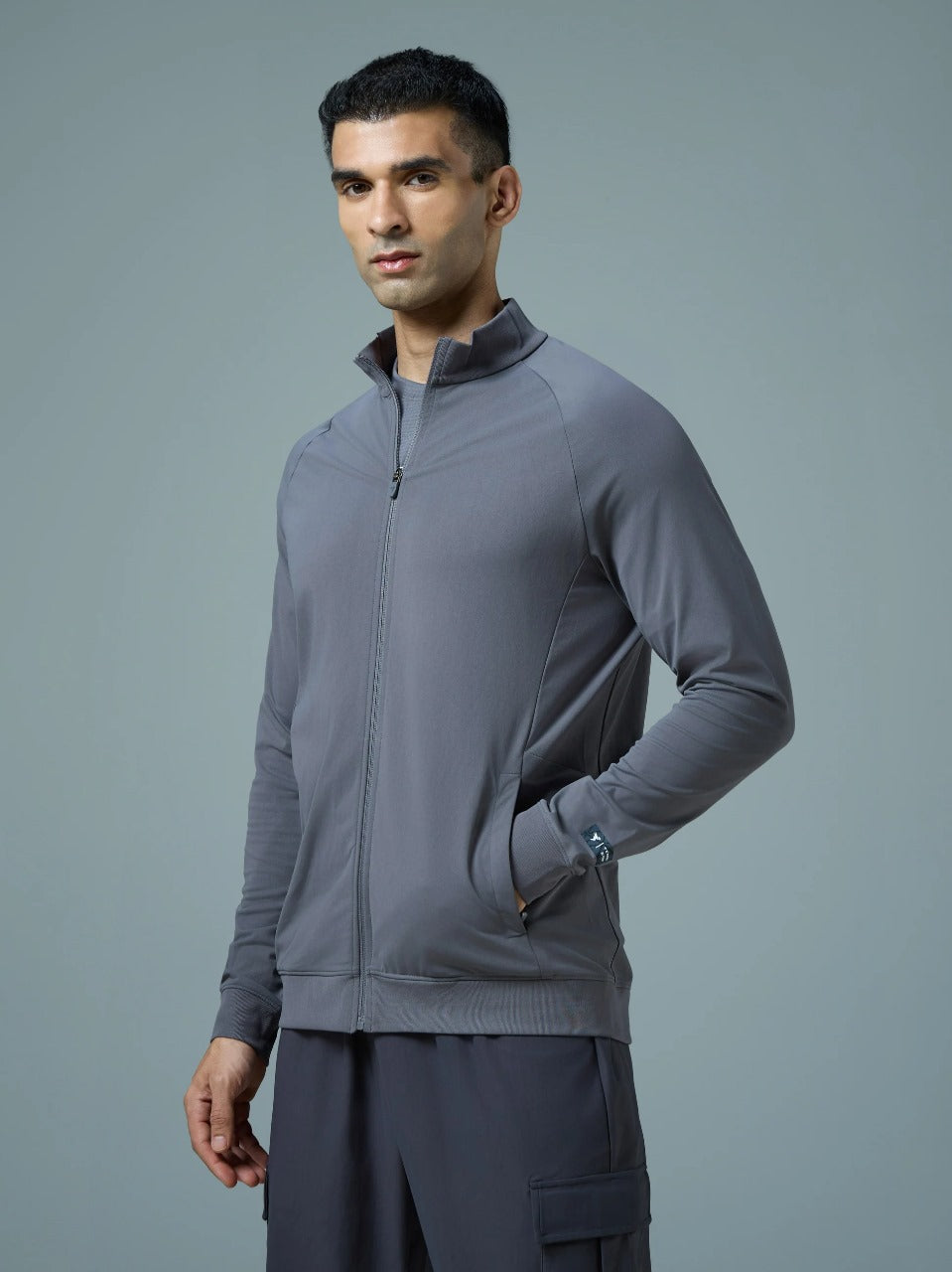 Technosport Mock Neck Jacket PM-98 - Vintage Indigo