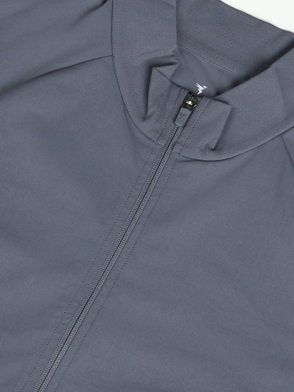 Technosport Solid Slim Fit Mock Neck Jacket For Men PM-98 (Vintage Indigo)