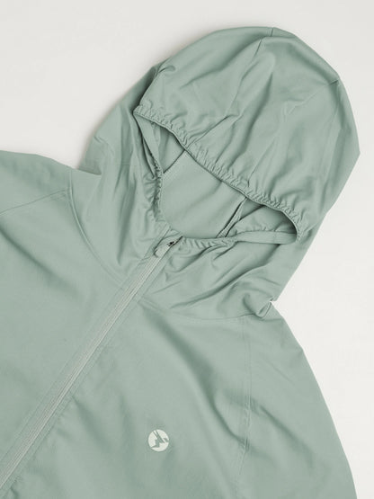 Technosport Slim Fit Hooded Jacket For Women WR-16 (Ultimate Gray)