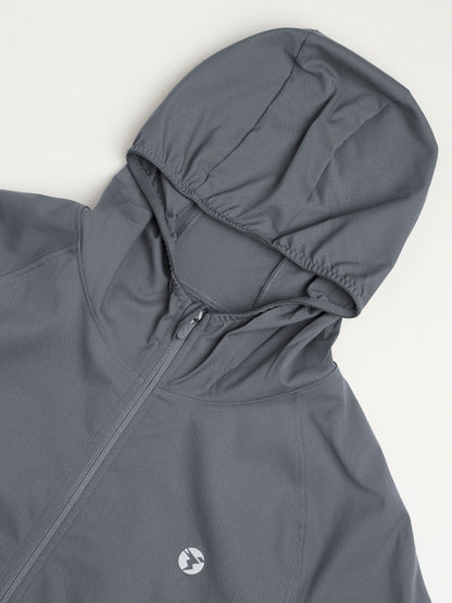 Technosport Slim Fit Hooded Jacket For Women WR-16 (Vinatage Indigo)