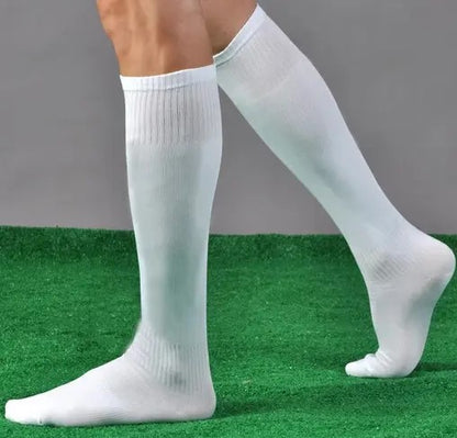 Cotton Lycra Football Socks Pack Of 2 (Multicolor)