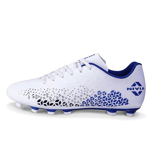 Nivia Ignite Football Shoes for Men (White)