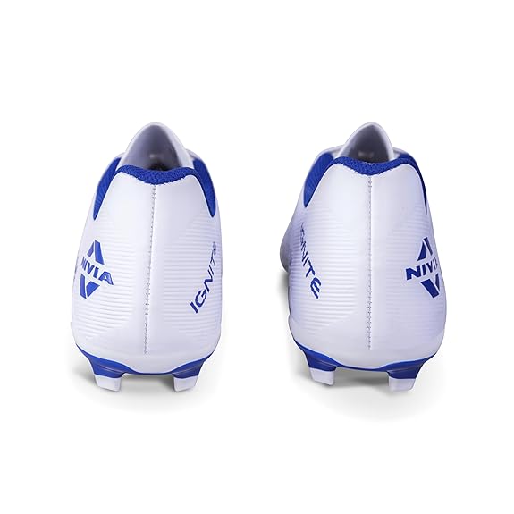 Nivia Ignite Football Shoes for Men (White)