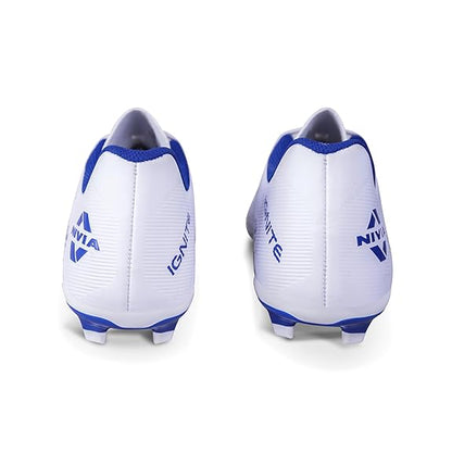 Nivia Ignite Football Shoes for Men (White)