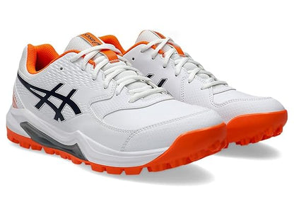 ASICS Lethal Field 2 Cricket Shoes (White/Oranage)