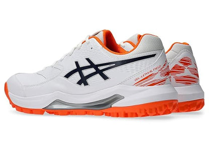 ASICS Lethal Field 2 Cricket Shoes (White/Oranage)