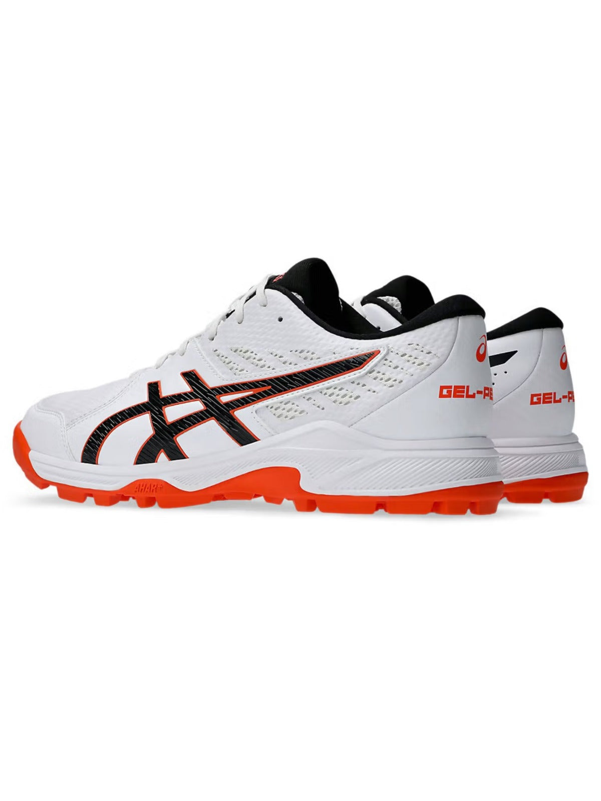 Asics Gel Peake 2 Cricket Shoes (White/Orange)