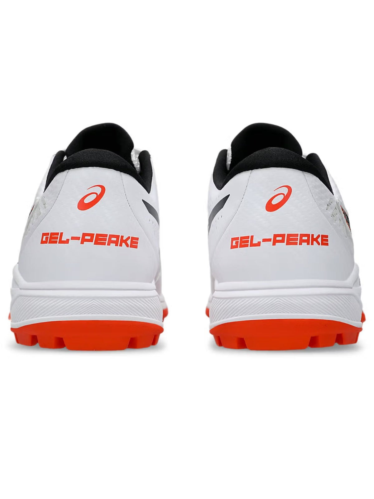 Asics Gel Peake 2 Cricket Shoes (White/Orange)