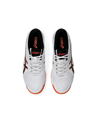Asics Gel Peake 2 Cricket Shoes (White/Orange)