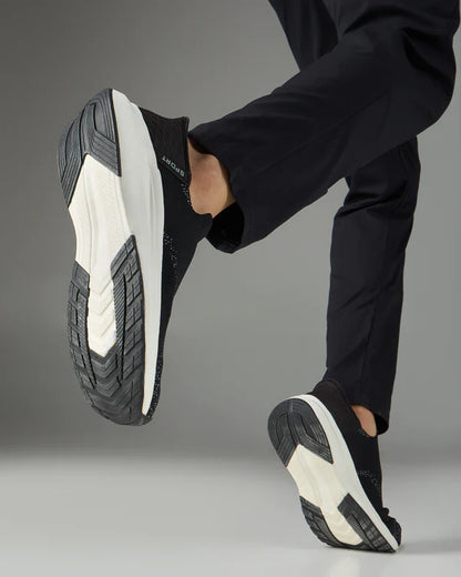 TechnoSport Men’s Zero Hands Slip-On Running Shoes | Lightweight NITROLITE Sports Shoes