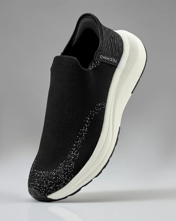 TechnoSport Men’s Zero Hands Slip-On Running Shoes | Lightweight NITROLITE Sports Shoes