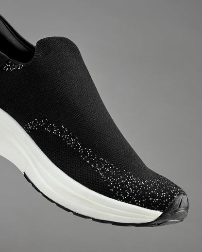 TechnoSport Men’s Zero Hands Slip-On Running Shoes | Lightweight NITROLITE Sports Shoes