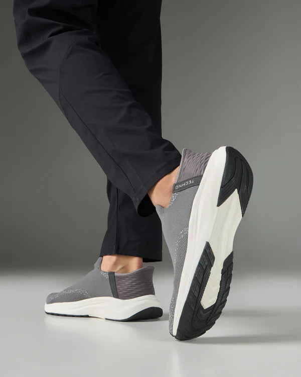 TechnoSport Men’s Zero Hands Slip-On Running Shoes | Lightweight NITROLITE Sports Shoes