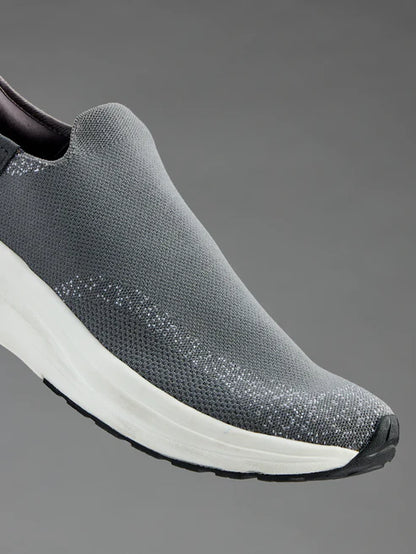 TechnoSport Men’s Zero Hands Slip-On Running Shoes | Lightweight NITROLITE Sports Shoes