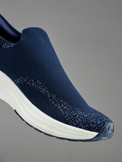 TechnoSport Men’s Zero Hands Slip-On Running Shoes | Lightweight NITROLITE Sports Shoes
