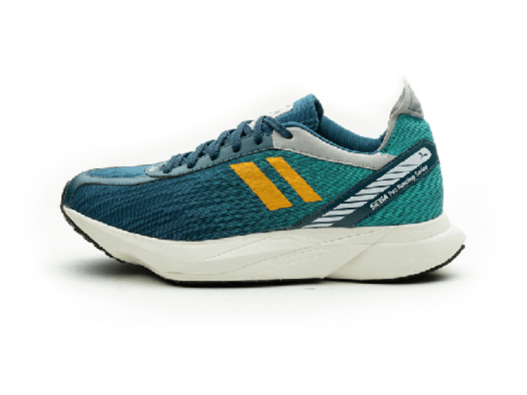 Sega Admire Running Shoes - Teal/Yellow