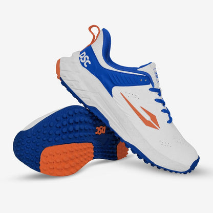 DSC End Game Cricket Shoes - Blue/Orange