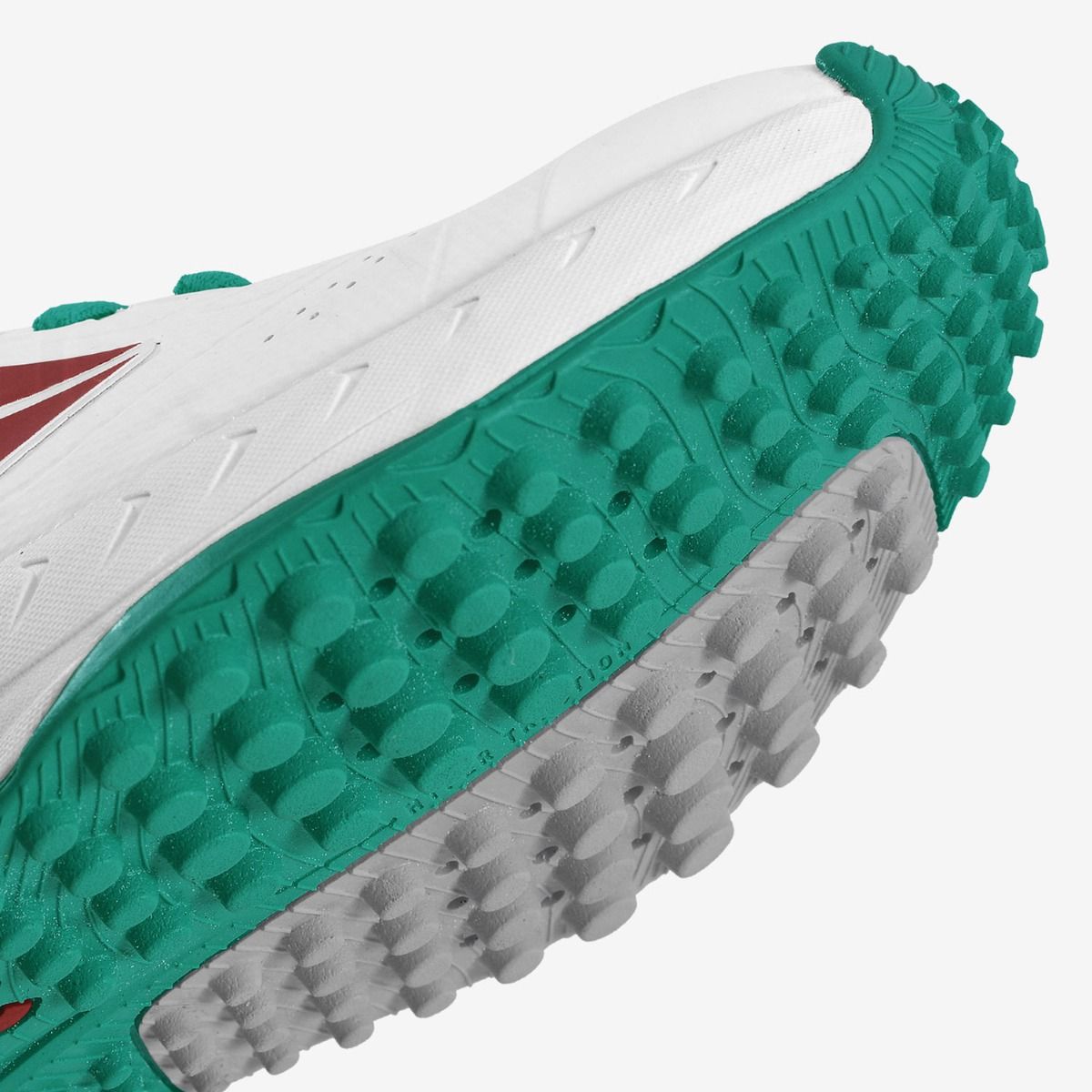 DSC End Game Cricket Shoes - SeaGreen/Maroon